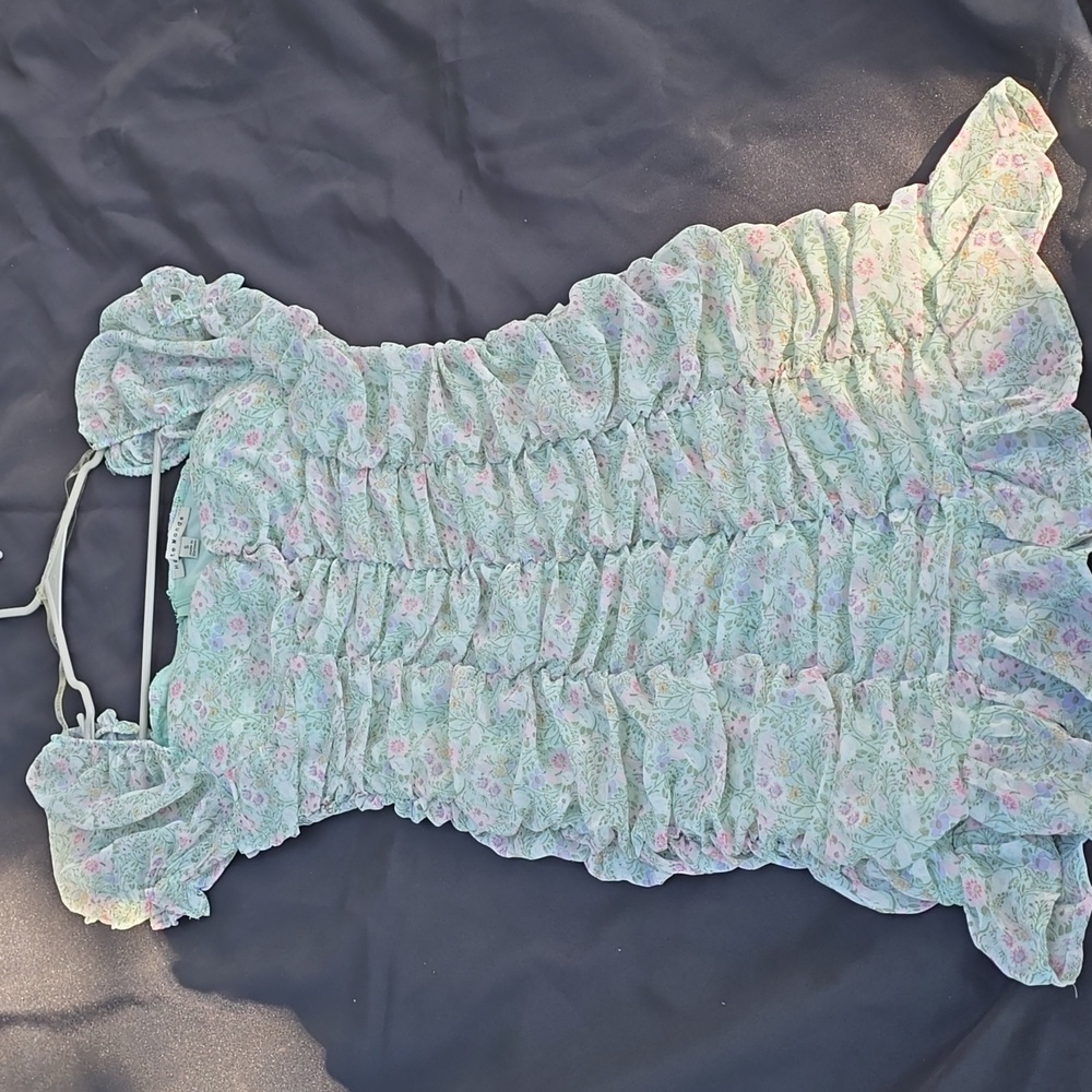 Haute Monde Pastel Floral Dress Size S